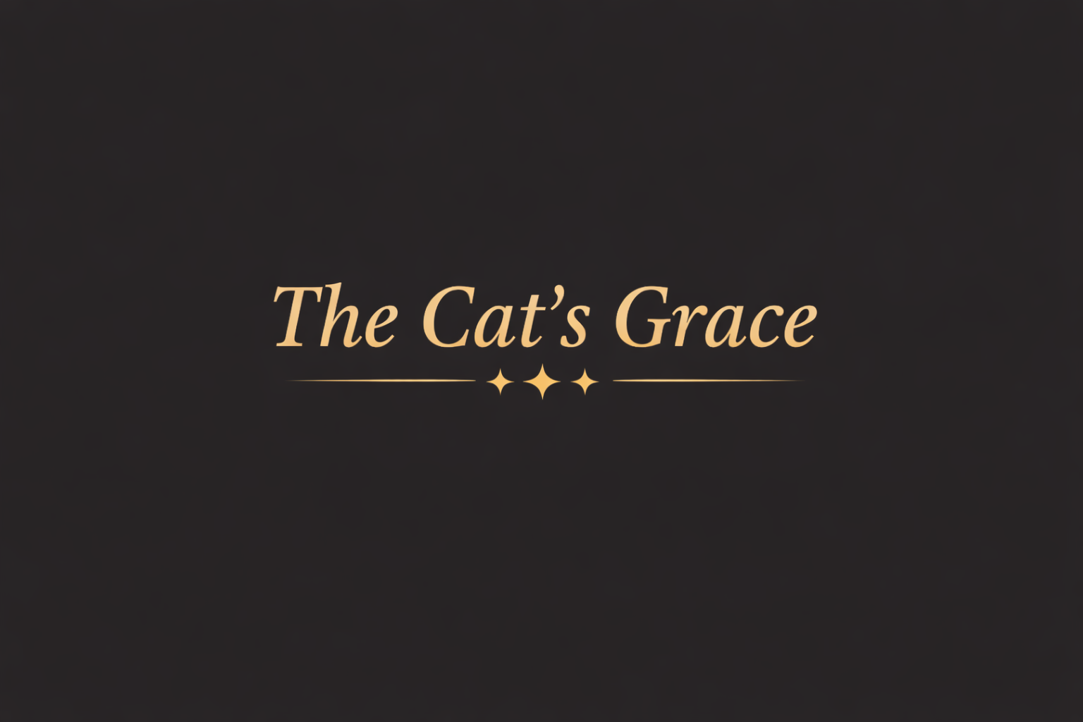 Why We Chose the Name 'The Cat’s Grace'